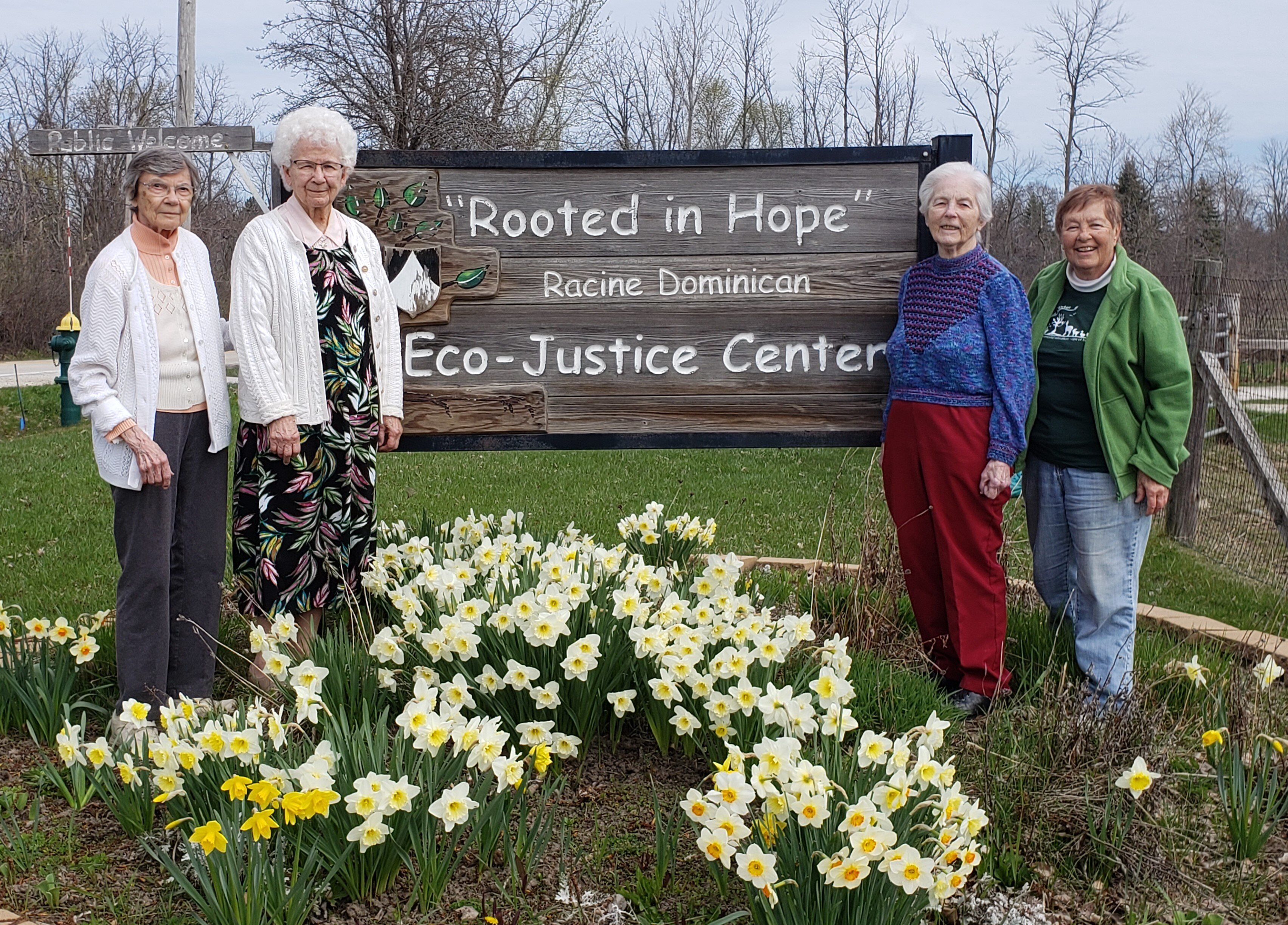 The founding Sisters of Eco-J in 2021