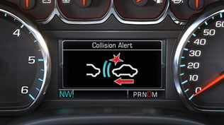 GM Forward Collision Alert Dashboard Icon